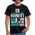 Herren JGA Shirt Junggesellenabschied Polterabend T-Shirt - Schwarz