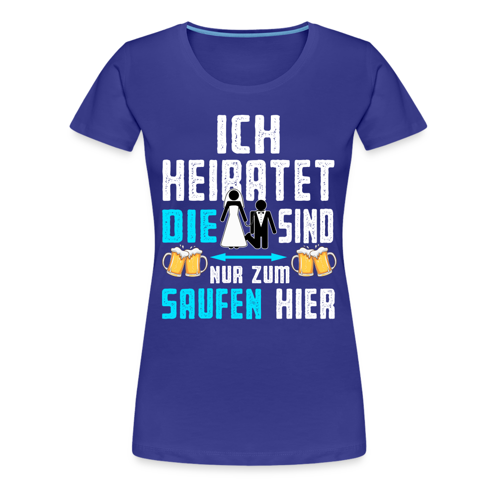 JGA Shirt Kostüm Junggesellenabschied JGA Mann T-Shirt Premium - Königsblau