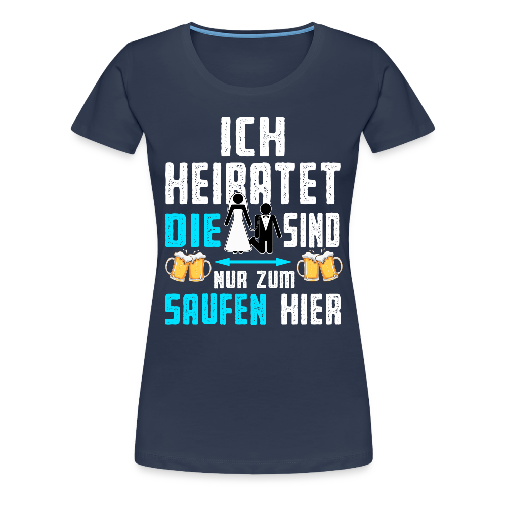 JGA Shirt Kostüm Junggesellenabschied JGA Mann T-Shirt Premium - Navy