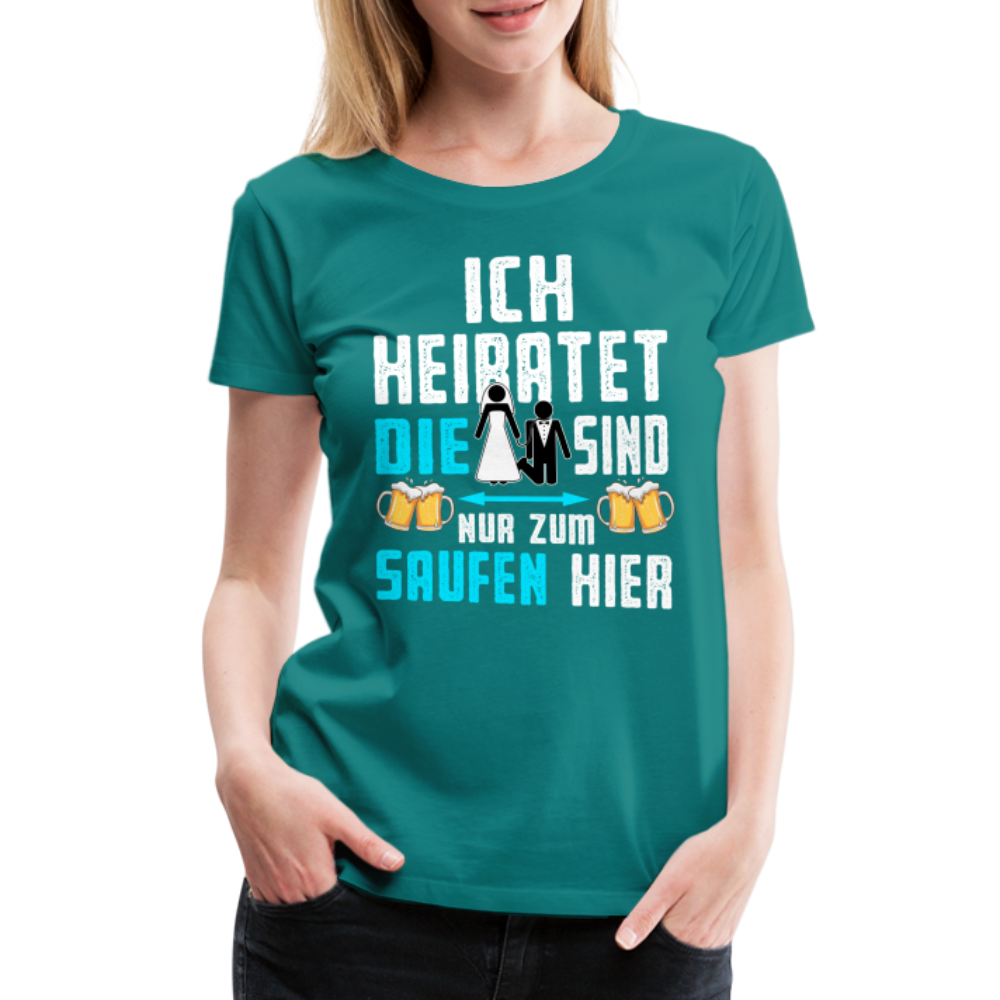 JGA Shirt Kostüm Junggesellenabschied JGA Mann T-Shirt Premium - Divablau