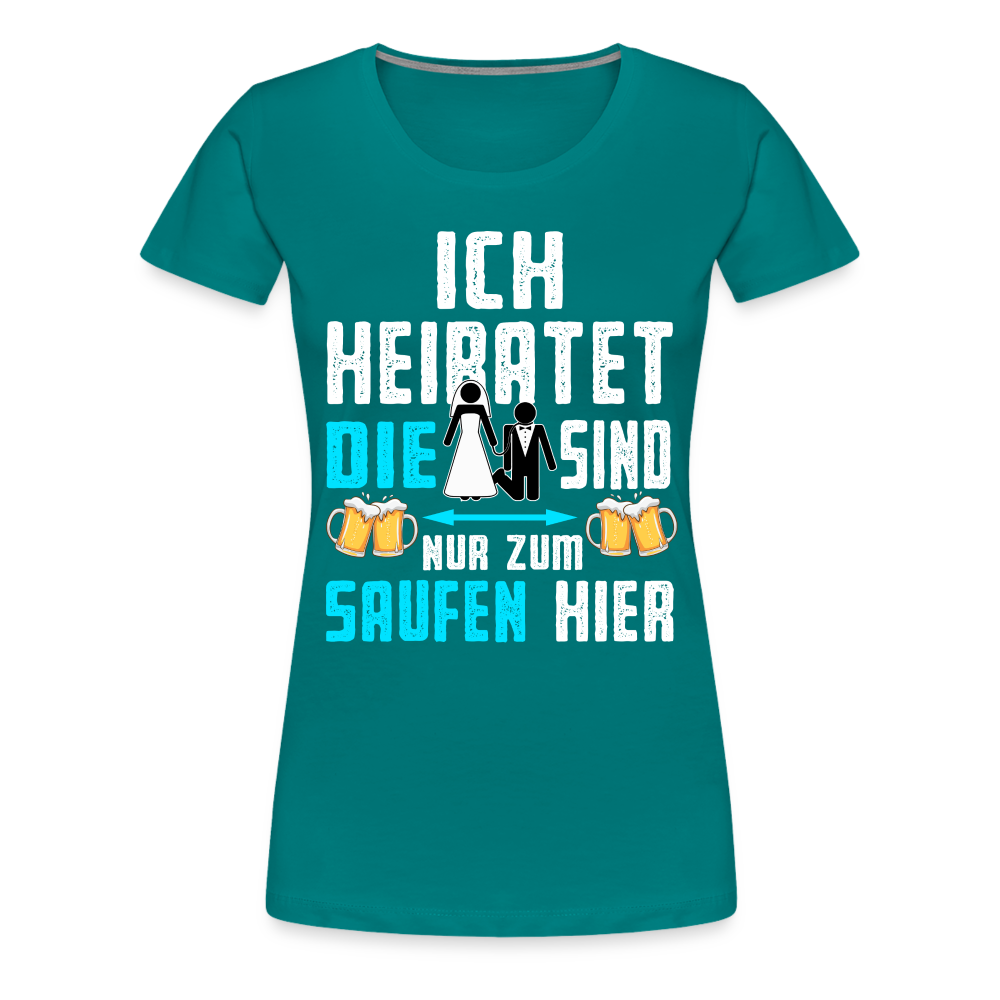 JGA Shirt Kostüm Junggesellenabschied JGA Mann T-Shirt Premium - Divablau