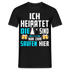 JGA Shirt Herren Bräutigam Kostüm Junggesellenabschied Männer JGA Mann T-Shirt - Schwarz