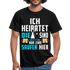 JGA Shirt Herren Bräutigam Kostüm Junggesellenabschied Männer JGA Mann T-Shirt - Schwarz