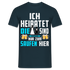 JGA Shirt Herren Bräutigam Kostüm Junggesellenabschied Männer JGA Mann T-Shirt - Navy