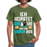 JGA Shirt Herren Bräutigam Kostüm Junggesellenabschied Männer JGA Mann T-Shirt - Militärgrün