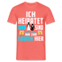 JGA Shirt Herren Bräutigam Kostüm Junggesellenabschied Männer JGA Mann T-Shirt - Koralle