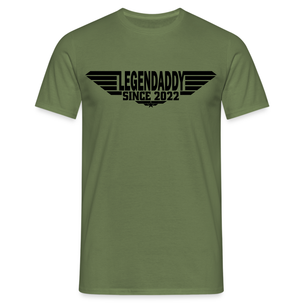 Papa Geburtstag Legendaddy 2022 Männer T-Shirt - Militärgrün