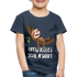 Faultier Müde Offizielles Schlafshirt Lustiges Kinder Premium T-Shirt - Navy