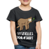 Faultier Müde Offizielles Schlafshirt Lustiges Kinder Premium T-Shirt - Schwarz