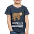 Faultier Müde Offizielles Schlafshirt Lustiges Kinder Premium T-Shirt - Navy