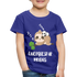 Faultier Müde Energiesparmodus Lustiges Kinder Premium T-Shirt - Königsblau