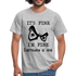 Sarkasmus Shirt Its Fine I'm Fine Everything is Fine Lustiges T-Shirt - Grau meliert