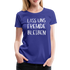 Lass uns fremde bleiben Sarkasmus - Lustiges Frauen Premium T-Shirt - Königsblau