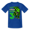 3. Kinder Geburtstag Geschenk Dinosaurier T-Rex Ich bin 3 Kinder T-Shirt - Royalblau