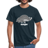 Faule Katze Nope keine Lust lustiges Männer T-Shirt - Navy