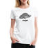 Faule Katze Nope keine Lust lustiges Frauen Premium T-Shirt - weiß