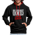 Du denkst ich bin klein lieb und nett - Böser Fehler Lustiger Kontrast-Hoodie - Schwarz/Rot