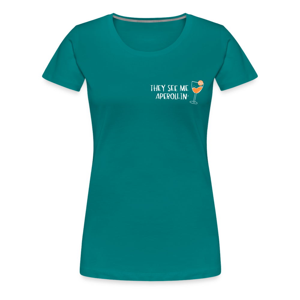 They see me Aperollin'. Sommergetränk 2022 T-Shirt - Divablau