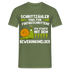 Lustiger Schnecken Spruch Schrittzähler Anti Laufen Humor Männer T-Shirt - Militärgrün