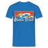 Santa Cruz California Retro Vintage Beach T-Shirt - Royalblau