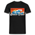 Santa Cruz California Retro Vintage Beach T-Shirt - Schwarz