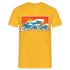 Santa Cruz California Retro Vintage Beach T-Shirt - Gelb