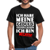 Keine Geduld Shirt - Ich Habe Meine Geduld Testen lassen. Ich bin negativ Lustiges T-Shirt - Schwarz