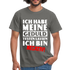 Keine Geduld Shirt - Ich Habe Meine Geduld Testen lassen. Ich bin negativ Lustiges T-Shirt - Graphit