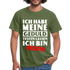 Keine Geduld Shirt - Ich Habe Meine Geduld Testen lassen. Ich bin negativ Lustiges T-Shirt - Militärgrün