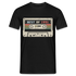 1991 Geburtstags Shirt Vintage Kassette Best of 1991 Geschenk T-Shirt - Schwarz