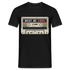 1984 Geburtstags Shirt Vintage Kassette Best of 1984 Geschenk T-Shirt - Schwarz