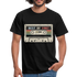 1987 Geburtstags Shirt Vintage Kassette Best of 1987 Geschenk T-Shirt - Schwarz