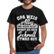 Opa weiß alles Shirt Super Opa Geschenk T-Shirt - Schwarz