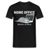 Home Office Shirt Faule Katze Mitarbeiter des Monats Lustiges T-Shirt - Schwarz