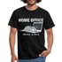 Home Office Shirt Faule Katze Mitarbeiter des Monats Lustiges T-Shirt - Schwarz