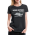 Home Office Shirt Faule Katze Mitarbeiterin des Monats Lustiges Frauen Premium T-Shirt - Schwarz