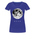 Mond Shirt Der Mond Frauen Premium T-Shirt - Königsblau