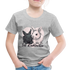 Süße Kaninchen Shirt Ich Kaninchen Kinder Premium T-Shirt - Grau meliert