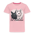 Süße Kaninchen Shirt Ich Kaninchen Kinder Premium T-Shirt - Hellrosa