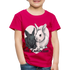 Süße Kaninchen Shirt Ich Kaninchen Kinder Premium T-Shirt - dunkles Pink