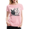 Süße Kaninchen Shirt Ich Kaninchen Frauen Premium T-Shirt - Hellrosa