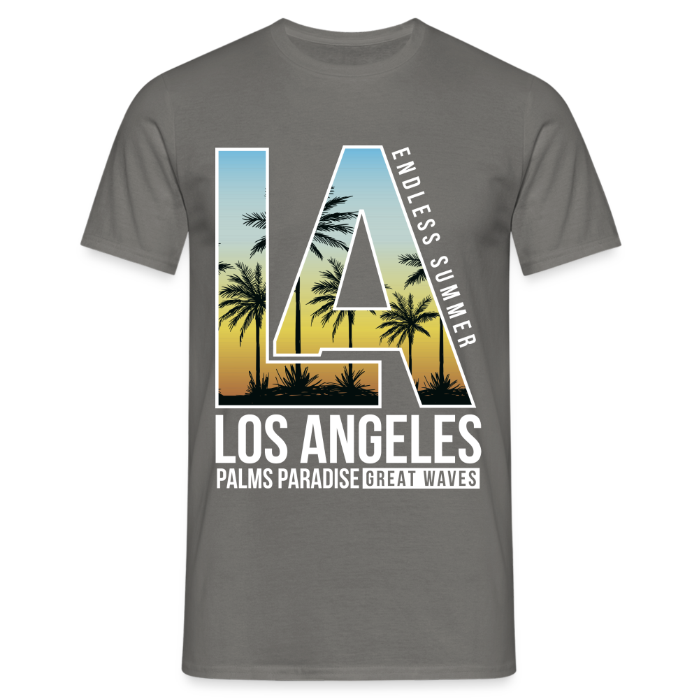 Los Angeles Sommer Shirt Endless Summer  T-Shirt - Graphit