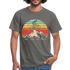 Berge und Mountain Berg Shirt Retro Vintage Style T-Shirt - Graphit