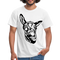 Lustiger Esel Riesen Lippe Männer T-Shirt - weiß