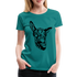 Lustiger Esel Frauen Premium T-Shirt - Divablau