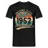 70. Geburtstag Geboren August 1952 Awesome Since 1952 T-Shirt - Schwarz