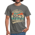 70. Geburtstag Geboren August 1952 Awesome Since 1952 T-Shirt - Graphit