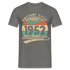 70. Geburtstag Geboren August 1952 Awesome Since 1952 T-Shirt - Graphit