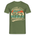 70. Geburtstag Geboren August 1952 Awesome Since 1952 T-Shirt - Militärgrün