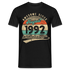 30. Geburtstag Geboren August 1992 Awesome Since 1992 T-Shirt - Schwarz